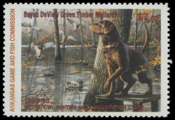 Picture of 1997 Arkansas Duck Stamp