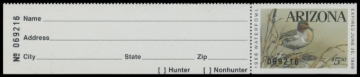 Picture of 1988 Arizona Duck Stamp