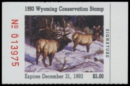 Picture of 1993 Wyoming Duck Stamp