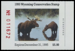 Picture of 1995 Wyoming Duck Stamp