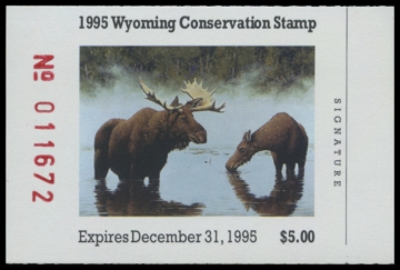 Picture of 1995 Wyoming Duck Stamp