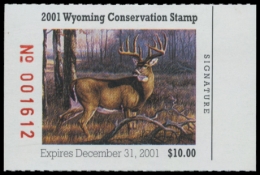 Picture of 2001 Wyoming Duck Stamp