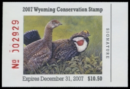 Picture of 2007 Wyoming Duck Stamp