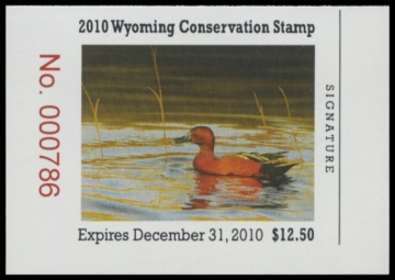 Picture of 2010 Wyoming Duck Stamp