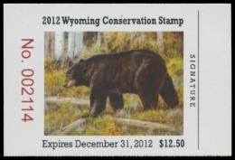 Picture of 2012 Wyoming Duck Stamp