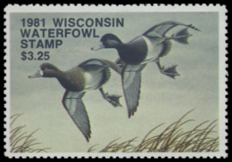 Picture of 1981 Wisconsin Duck Stamp