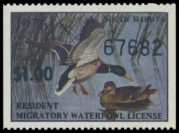 Picture of 1976 South Dakota Duck Stamp - First of State