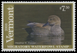Picture of 2008 Vermont Duck Stamp