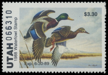 Picture of 1988 Utah Duck Stamp