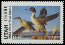 Picture of 1992 Utah Duck Stamp