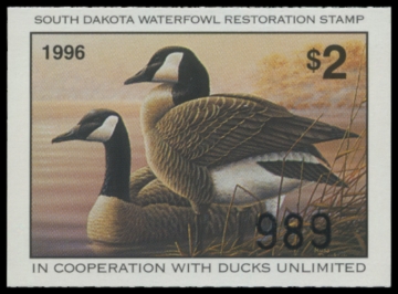 Picture of 1996 South Dakota Duck Stamp