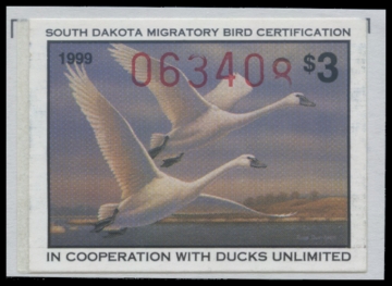 Picture of 1999 South Dakota Duck Stamp