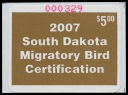 Picture of 2007 South Dakota Duck Stamp