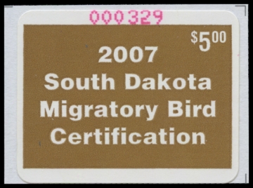 Picture of 2007 South Dakota Duck Stamp
