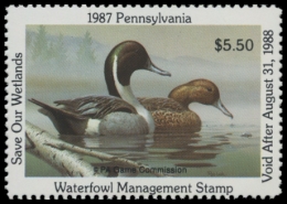 Picture of 1987 Pennsylvania Duck Stamp