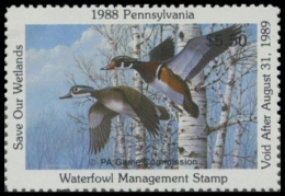 Picture of 1988 Pennsylvania Duck Stamp