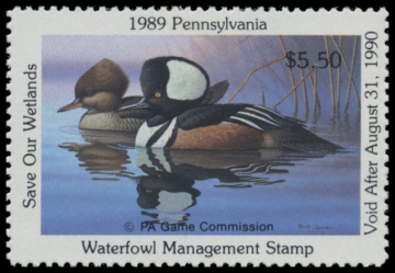 Picture of 1989 Pennsylvania Duck Stamp