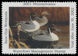 Picture of 2001 Pennsylvania Duck Stamp