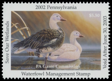 Picture of 2002 Pennsylvania Duck Stamp