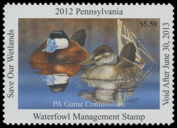 Picture of 2012 Pennsylvania Duck Stamp