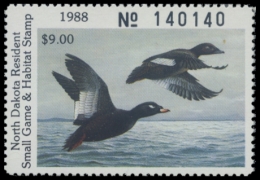 Picture of 1989 North Dakota Duck Stamp