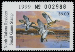 Picture of 1999 North Dakota Duck Stamp