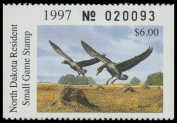 Picture of 1997 North Dakota Duck Stamp
