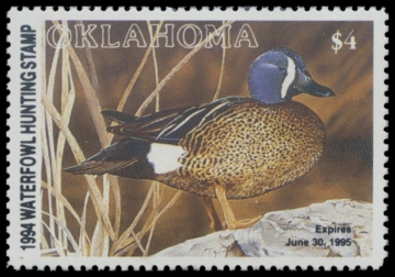 Picture of 1994 Oklahoma Duck Stamp