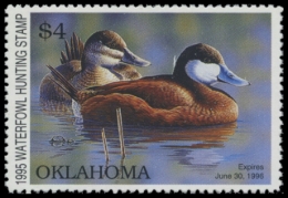 Picture of 1995 Oklahoma Duck Stamp