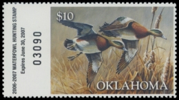 Picture of 2006 Oklahoma Duck Stamp
