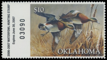 Picture of 2006 Oklahoma Duck Stamp