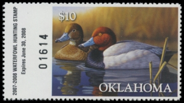 Picture of 2007 Oklahoma Duck Stamp