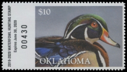 Picture of 2019 Oklahoma Duck Stamp