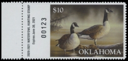 Picture of 2020 Oklahoma Duck Stamp