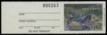 Picture of 1980 Missouri Duck Stamp