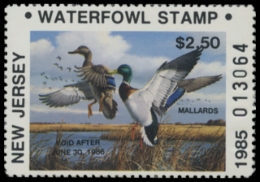 Picture of 1985 New Jersey Duck Stamp