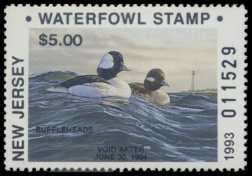 Picture of 1993 New Jersey Duck Stamp