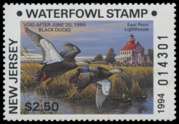 Picture of 1994 New Jersey Duck Stamp