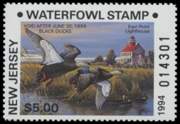 Picture of 1994 New Jersey Duck Stamp