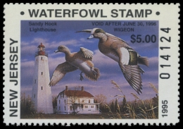 Picture of 1995 New Jersey Duck Stamp