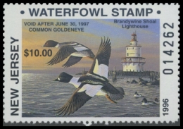 Picture of 1996 New Jersey Duck Stamp