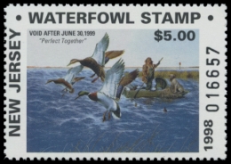 Picture of 1998 New Jersey Duck Stamp
