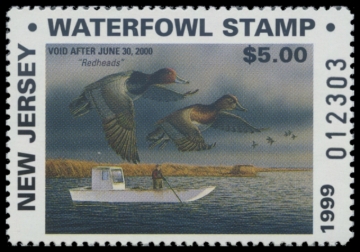 Picture of 1999 New Jersey Duck Stamp