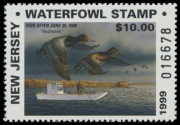 Picture of 1999 New Jersey Duck Stamp