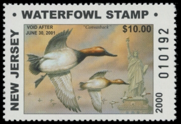 Picture of 2000 New Jersey Duck Stamp