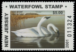 Picture of 2001 New Jersey Duck Stamp
