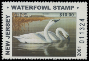 Picture of 2001 New Jersey Duck Stamp