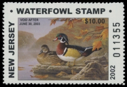 Picture of 2002 New Jersey Duck Stamp