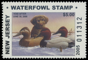 Picture of 2005 New Jersey Duck Stamp
