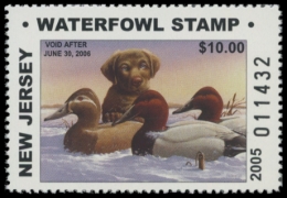 Picture of 2005 New Jersey Duck Stamp